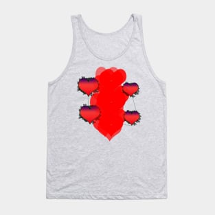 Hearts Tank Top